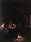 Gerrit Dou Famous Paintings - The Evening School